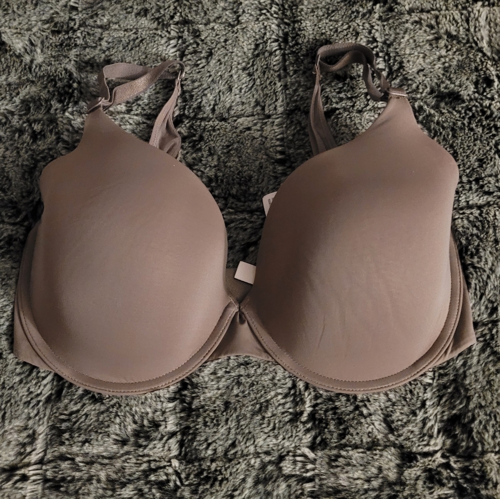 Victoria's Secret Lined Semi Demi Bra - 32DDD (F)